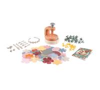 Smoby Créa - Set Bijoux Fleurs - Activité Manuelle - Création de Bijoux - Nombreux Accessoires - A Partir de 3 Ans - Fabricatio Française