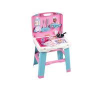 Smoby - Gabby et la Maison Magique - Cuisine 2 en 1 - Mallette Transportable - 16 Accessoires - Poêle, Pancake, Fiches Recettes et Autres - A Partir de 3 Ans - Fabrication Française