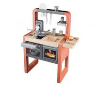 Smoby - Cuisine Safran - avec Four, Plaque de Cuisson, Évier et 24 Accessoires - Fabrication française