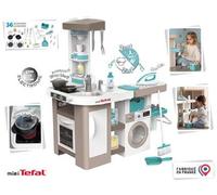 Smoby Cuisine StudioCleaning Avec Deux Zones De Jeu: Cuisine Et Buanderie