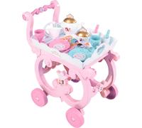 Smoby Disney Princess Chariot de service - théière, couverts, tasses, pot à lait, sucrier, 44x31x47, 5cm, dès 3 ans