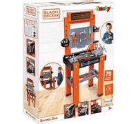 Smoby Établi Bricolo Black & Decker avec outils, 75pcs.