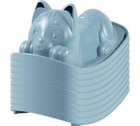 SMOBY Fauteuil à bascule pour chat bleu