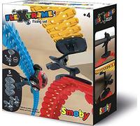 Smoby - FleXtreme - Set Fixations - 2 Pinces + 3 Supports de Piste - A Partir de 4 Ans