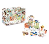 Smoby - Flower Market, Le Laboratoire des Fleurs, 7600350407009, +3 Ans, Créez vos propres Fleurs, 104 Accessoires, Fabriqué en France, Version Italienne