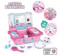 Smoby - Gabby Et La Maison Magique - Valise Beauté Facile A Transporter - 13 Accessoires Inclus : Coiffure, Onglerie, Maquillage - Multicolore G