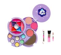 Smoby - Glam Compact Make-up Palette - Palette de Maquillage Enfant Rotative - 9 Gloss, 6 Fards, 3 Blush et Miroir - Dès 6 Ans