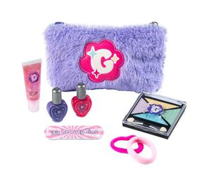 Smoby - Glam Trousse de Maquillage - Trousse Beauté Enfant - Gloss Vernis Palette de Maquillage et Accessoires - Dès 6 ans