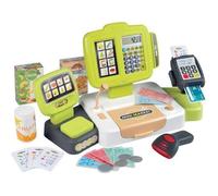 Smoby grande caisse enregistreuse - 30 accessoires inclus - dès 3 ans