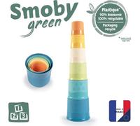 Smoby Green Magic Tower Gobelet empilable en bioplastique