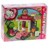 Smoby - Jeu de figurines Hello Kitty - Voiture lavage 42 pièces - Rouge - 18 mois - France