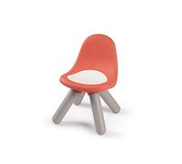 Smoby - Kid Chaise - Mobilier pour Enfant - Dès 18 Mois - Intérieur et Extérieur - Rouge Corail - 880107