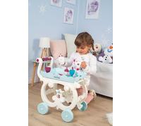 Smoby La Reine des Glaces Chariot de service - Accessoires : Service à thé Couverts Théière Tasses Pot à lait Sucrier