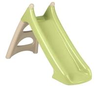 Smoby Life 7600820629 Toboggan Enfant XS Beige et Vert - Surface de Glissement 90 cm - Marches antidérapantes - Prise d'eau Cascade - Compact et Facile à Ranger - Convient à partir de 2 Ans