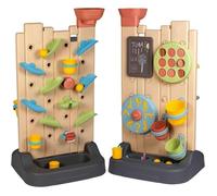 Smoby Life - Activity Wall - Mur d'activités - 6 activités et 29 Accessoires - Matière Recyclée - A Partir de 2 Ans - Fabrication Française