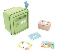 Smoby Life - Boite aux Lettres - Accessoire Maisons - Colis, Carte, Invitation, enveloppe Inclus - Matière Recyclée - A Partir de 2 Ans - Fabrication Française