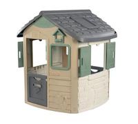 Smoby Life - Maison Jura Lodge - Cabane de Jardin Enfant - Personnalisable avec Accessoires Smoby - Plastique Recyclé - 810503