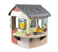 Smoby Maison de jardin S.Life Mud Cooking House – 16 accessoires, matière Recy, fabriquée en France