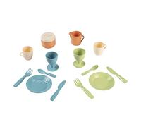 Smoby - Little Green - Dinette - 14 Accessoires - Plastique Biosourcé - Dès 18 Mois - Fabriqué en France - 140606 Multicolore