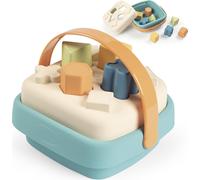 SMOBY Little Green Sorter dans un panier en bioplastique
