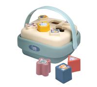 Little Smoby - Panier des Formes - Trieur - Reconnaissance des Formes et des Couleurs - Poignée Incluse - A Partir de 12 Mois - Fabrication Française