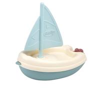 Smoby Jouet de bain Little Bateau à voile - Roue à aubes - Dès 12 mois - Fabrication française