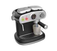 Smoby - Machine Expresso - Jouet d'Imitation Réaliste - Sons et Effets Lumineux - 6 Accessoires - Développer la Créativité - Recréer Les Gestes Quotidiens