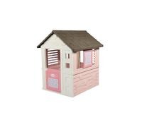 Smoby - Maison Corolle - Cabane de Jardin Enfant - Persiennes et Volets Coulissants - Traitée Anti-UV - Facile à Monter - A Partir de 2 Ans - Fabrication Française