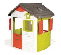 SMOBY Maison Neo Jura Lodge - Anti-UV - 115,4x12,3x132 cm - Possibilité d’ajouter de nombreux accessoires - Fabriqué en France