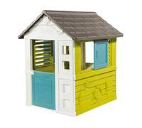 Smoby - Maison Pretty - Cabane de Jardin Enfant - Persiennes et Volets Coulissants - 810723