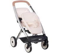 SMOBY - Maxi cosi - Poussette Jumeaux beige - Pour poupon - Dès 3 ans