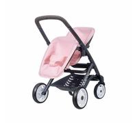 Smoby - Maxi Cosi - Pousette jumeaux - Poupée 42 cm Maximum - Rose - Dès 3ans