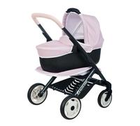 Smoby - Maxi-COSI - Poussette et Landau Rose - pour Poupons Jusqu'à 42 cms - 3 en 1 - A Partir de 3 Ans - Fabrication Espagnole