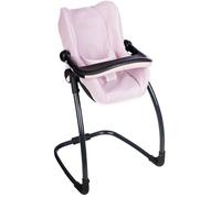 Smoby Siège et Chaise Haute 3-en-1 Maxi-COSI Rose pour poupons jusqu'à 42 cm à partir de 3 ans