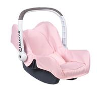 Smoby - Maxi-COSI Siège Rose - pour Poupons et Poupées Jusqu'à 42 cms - Poignée Orientable - Ceinture de Sécurité - A Partir de 3 Ans - Fabrication Espagnole
