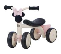 Smoby Porteur bébé Minnie Rookie – roues silencieuses, coffre, transportable – Rose dès 12 mois