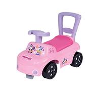 Smoby Porteur Auto Minnie – Fonction Trotteur, Volant Directionnel, Coffre, Dès 10 mois
