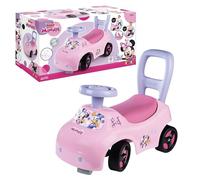 Smoby - Minnie première Voiture, 7600720544, 10 Mois, Ride on, Licence Officielle Disney, Rose