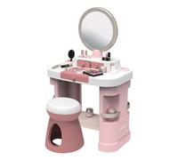 Smoby - My Beauty Coiffeuse - Coiffure, Onglerie, Maquillage Factice - Miroir, Rangements - 15 Accessoires - Matière Recyclée - A Partir de 3 Ans - Fabrication Française