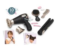 Smoby - My Beauty Hair Set - Set de Coiffure Enfant avec Lisseur et Sèche-Cheveux Électroniques - Réf. 320144