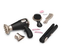 Smoby - My Beauty Hair Set - Set De Coiffure Enfant - Lisseur Et Sèche-Cheveux Factices - Fonctions Electroniques - A Partir de 3 Ans