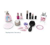 Smoby - My beauty studio - Coiffeuse sur table avec miroir inclinable et amovible - 15 accessoires factices - Fabrication française