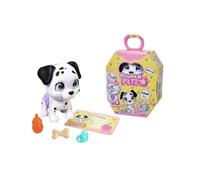 Smoby - Pamper Petz - Dalmatien à adopter - 4 accessoires - Articulé - Bois et fais pipi - Certificat d'adoption - Dès 3 ans