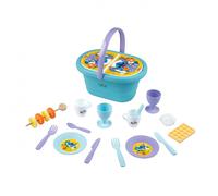 Smoby Panier pique-nique Stitch – 19 accessoires, transportable – À partir de 3 ans