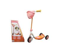 Smoby - Patinette 3 Roues - Trottinette Enfant avec Porte-Poupon - Guidon Réglable - Repose-Pieds Antidérapants - Dès 3 Ans