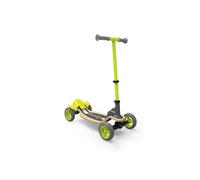 Smoby - Patinette Bois S-Cruiser - Trottinette 4 Roues - Frein Arrière - Guidon Ajustable et Pliable - A Partir de 5 Ans - Poids Maximum 50 Kgs
