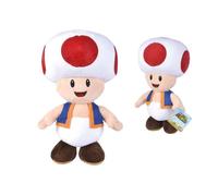 Smoby - Peluche Toad (Super Mario) 40 cm - Peluche officielle - Langue de la boîte : Espagnol, Portugais