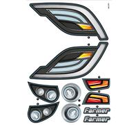Smoby Pièce de rechange AAL3791 Autocollant Tracteur Farmer XL