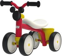 Smoby - Porteur 1er âge Mickey en métal - Rookie - Mixte - Rouge - 12 mois et plus