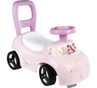Smoby - Porteur auto enfant 2 en 1 - Disney Princesse - Coffre sous la selle - Des 10 mois - Fabrication française